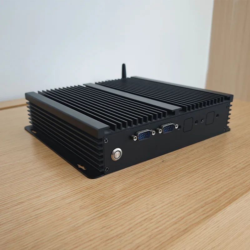 Embedded Industrial Mini PC all in one computer with USB Serial Paralled Port OPS media box