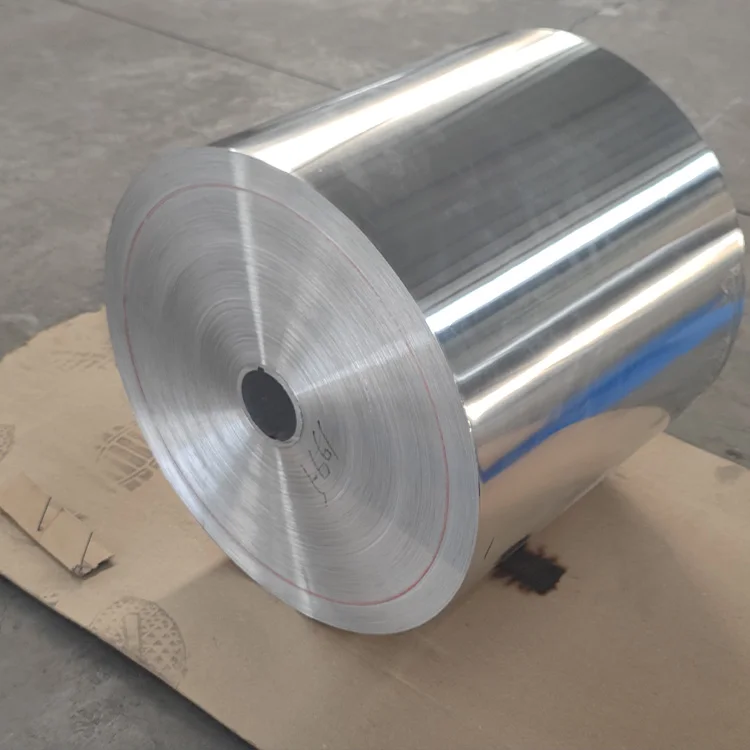 aluminium foil roll 8011 14 microns aluminium foil jumbo roll manufacturers