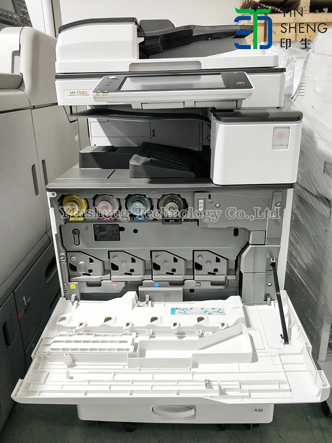 Восстановленный цветной фотокопировальный аппарат A3 для Ricoh Aficio