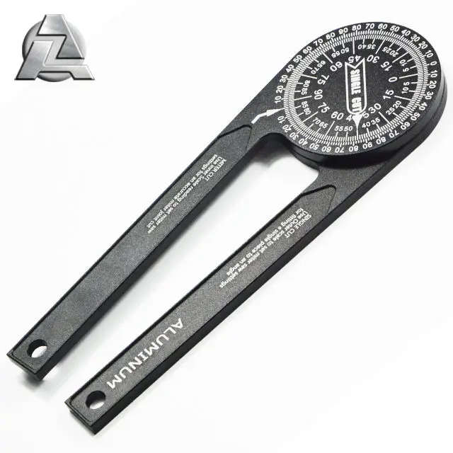 Китайский производитель Деревообрабатывающие инструменты анодированный алюминиевый сплав 360 градусов Потолочный транспортир угловой искатель