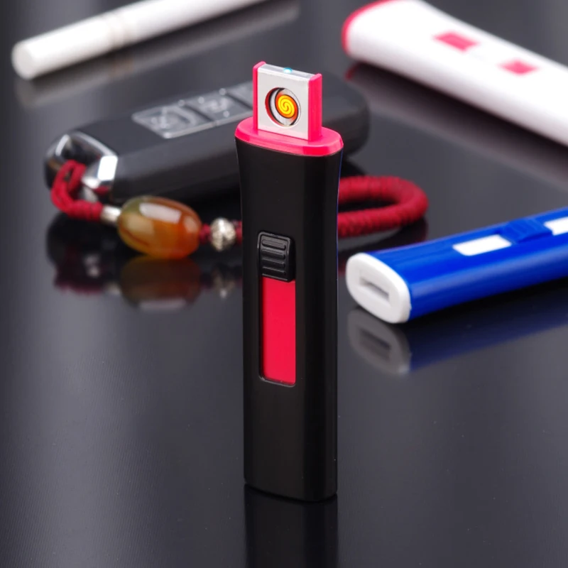 Cheap Plastic Custom Logo Cigarette Electric Usb Rechargeable Lighter