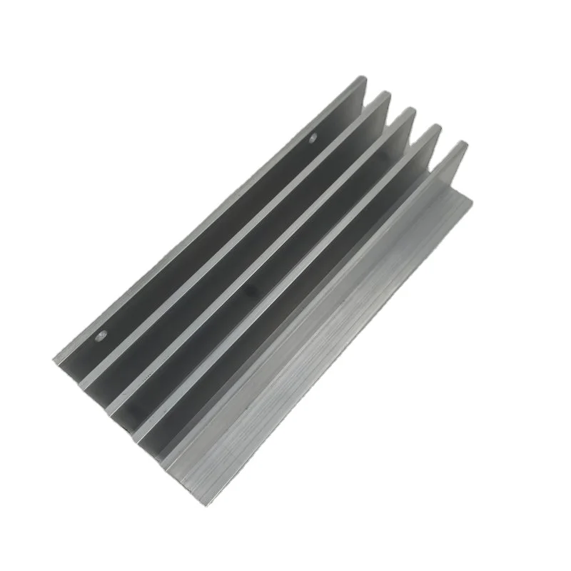 Manufacturer customized high power terminal extrusion u-slot heatsink aluminum profiles
