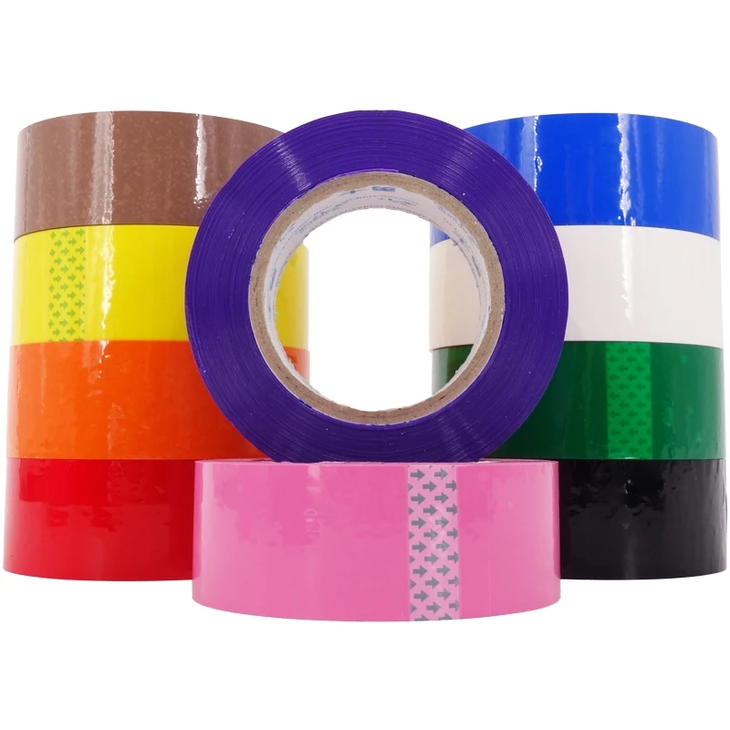 High quality Wrapping Roll Adhesive Tape  Waterproof Duct Cloth Tape Box Sealing Packaging  Colored Strong Tape