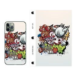 Customized 3d waterproof mobile phone sticker skin back film phone skin protection sheets