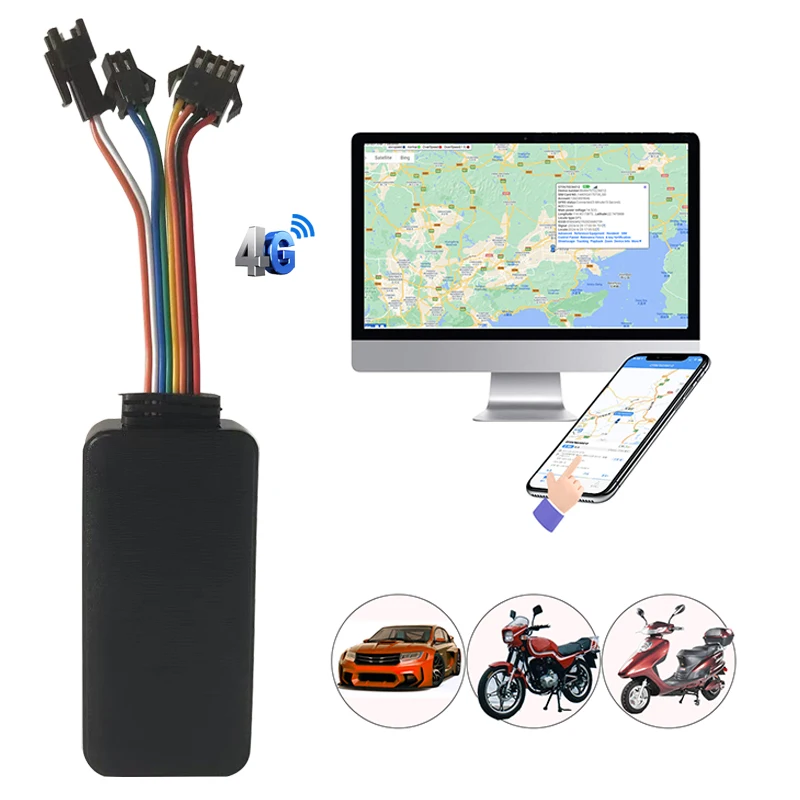 Оборудование для обнаружения зажигания автомобиля мотоцикла Gsm Gprs отслеживание двигателя Gps трекер устройство 4G Оптовая Продажа автомобильная система