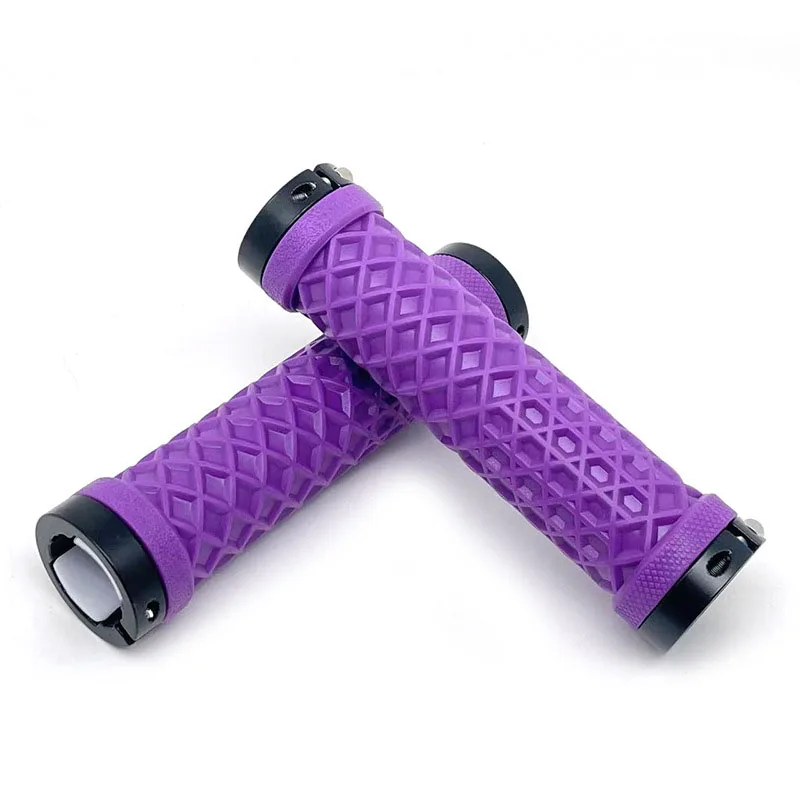 OEM Silicone Grip MTB Bike Grips Soft Mountain Bike Handlebar Cuff Shockproof Bicycle Handle Bar Grip Cuffs Bicycle Accessories