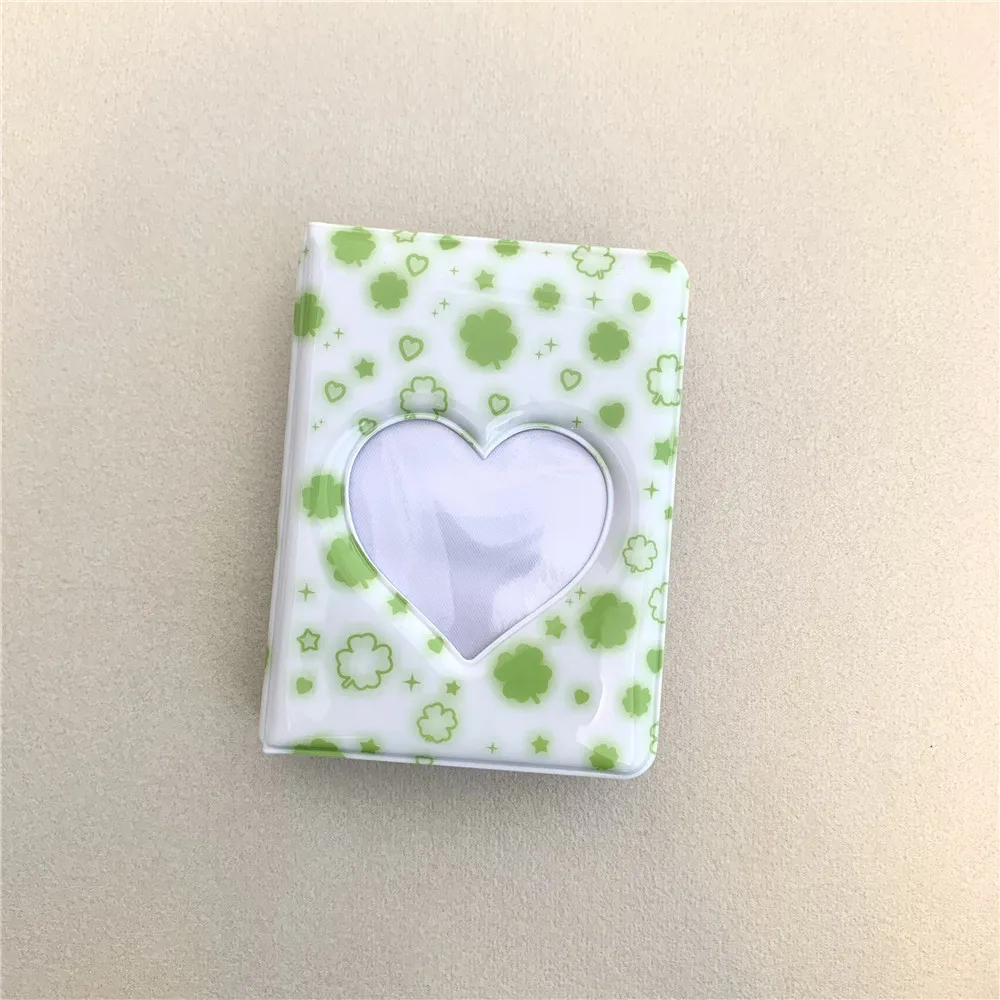 Fresh Four leaf Grass Love Cow Pattern 3-inch Polaroid Mini Album Star Album Small Card Collection