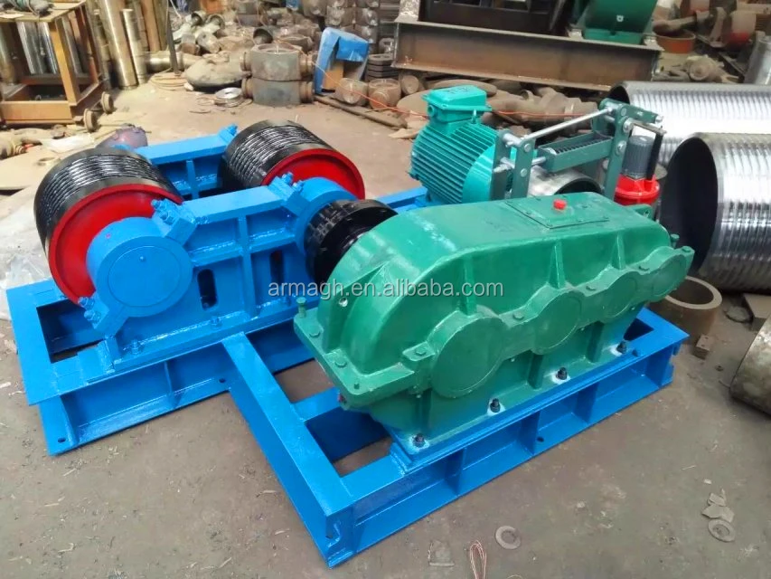 hydraulic winch 10 ton with 100m 300m 500m diesel power double drum winch