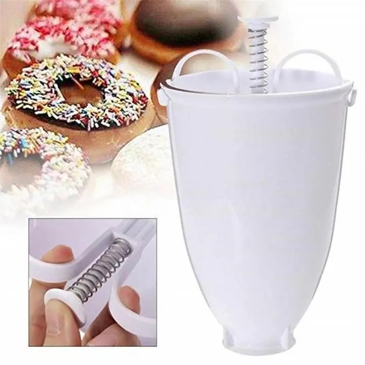 DIY Confectionery Pastry Baking Tools Donut Maker Dispenser Donut Making Artifact Creative Dessert Gadget Bakeware Cooking Tool