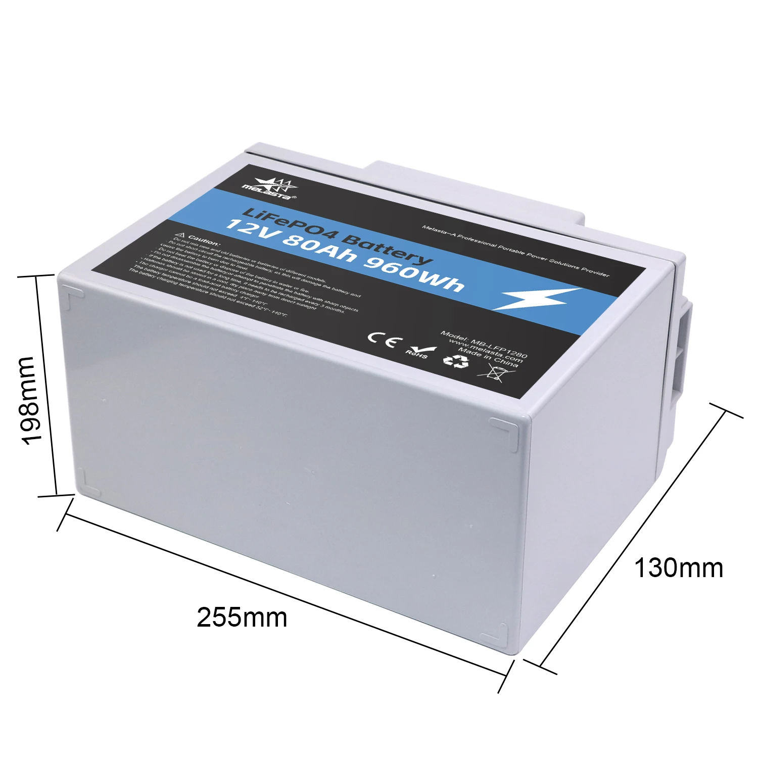 Melasta Hot Sale Lithium Ion Battery 12 Volt 80ah Energy Storage Power 12v Lithium Battery Packs