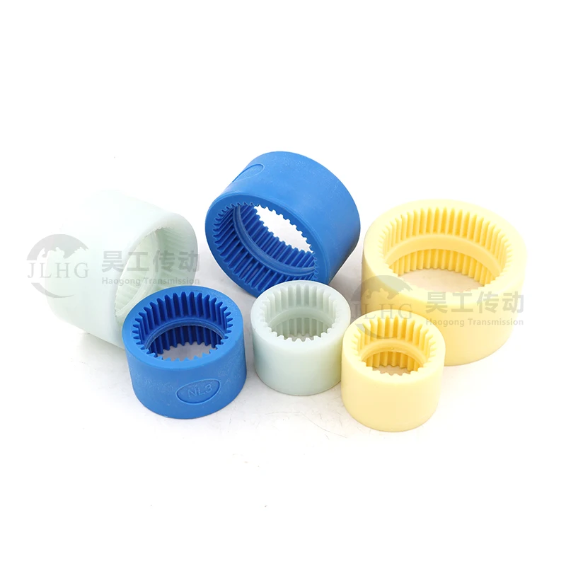 TGL19 Nylon Sleeve Inner Tooth 14-80 NL Coupling Gear Sleeve Non-Standard Customizable Shaft Couplings Available Sizes 19