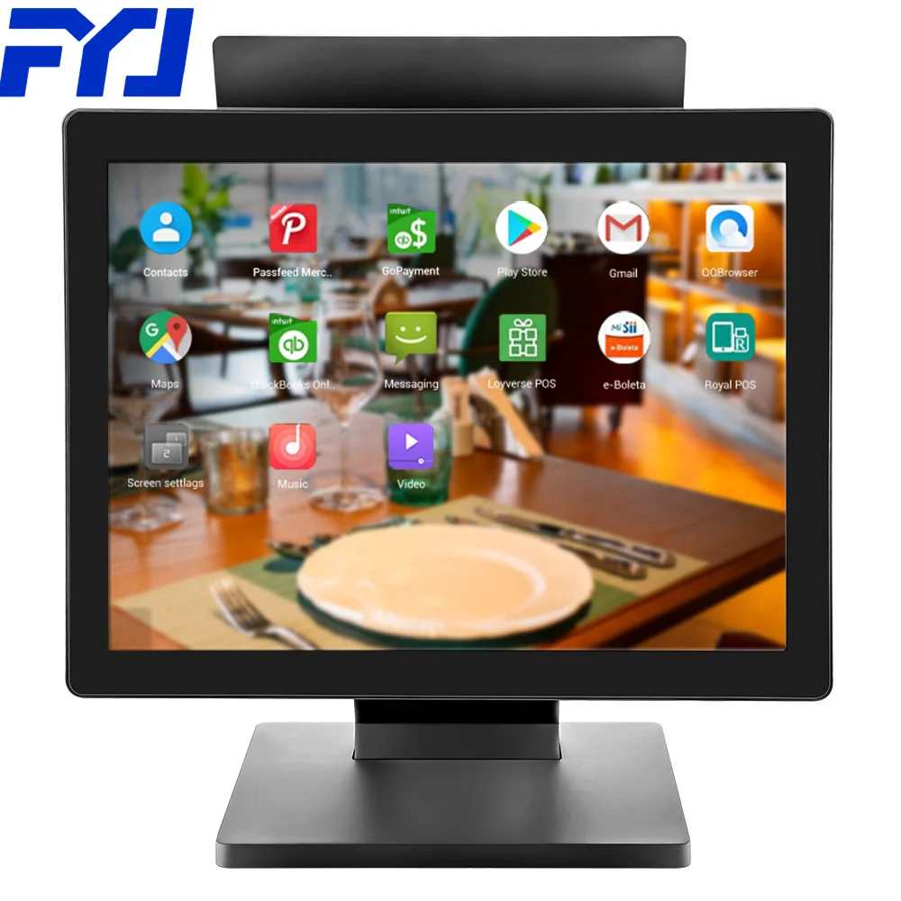 FYJ F2-5 15' All In One OEM Android Cash Register Payment All In One Cash Register POS System Machine Billing System Terminal