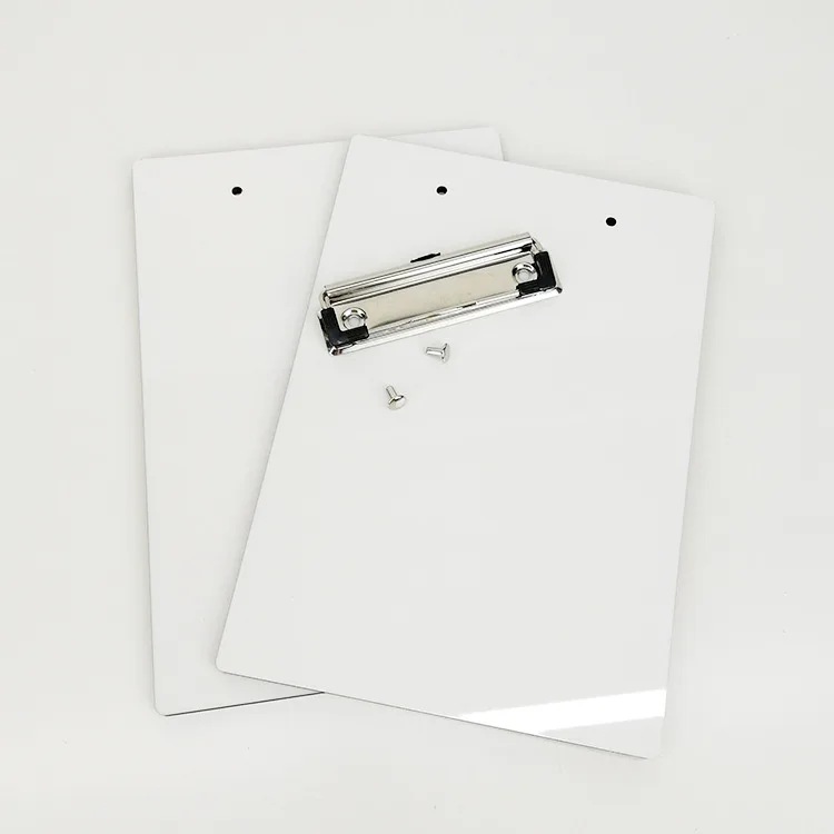 Глянцевая белая папка для бумаг, сублимационная заготовка, A4, A5, 1 сторона, печатная, толщина 3 мм или 5 мм, окончание градиента, МДФ, папки для бумаг