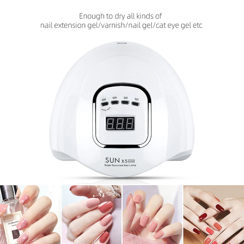 N21 150W Nail Dryer LED Nail Dryer Machine UV Lamp Curing All Gel Nail Polish With Motion Sensing Manicure Pedicure Salon Tool