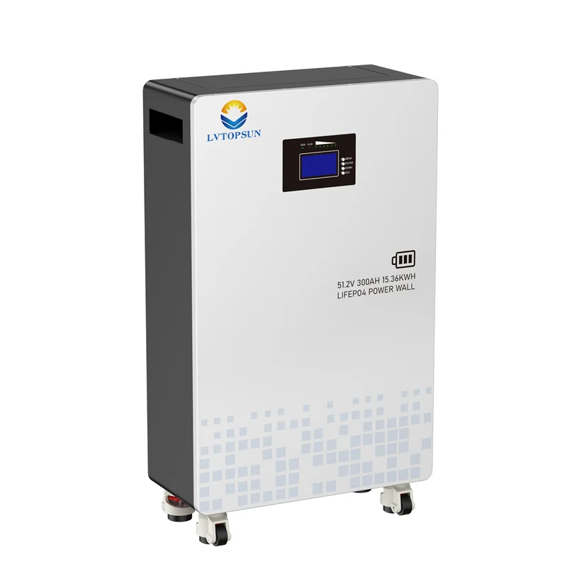 Lvtopsun 51,2 В 300ah LIFEPO4 аккумуляторная система для домашнего хранения с RS485 RS232, 51,2 В, литиевая батарея, настенная