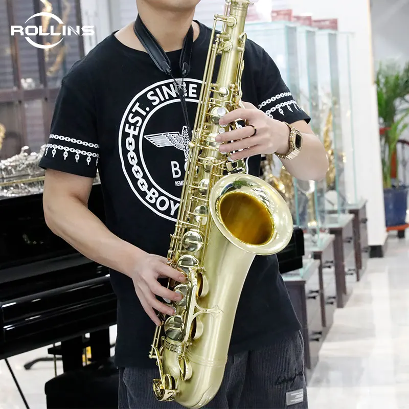 Popular Grade Classic Structure Gold Lacquer KST-C2 Tenor Saxophone