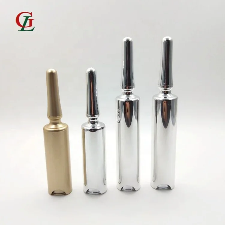 5ml Eye Cream Plastic Airless Syringe Bottle syringe shaped airless bottle for eye cream injection bottle Prefilled Syringe tube