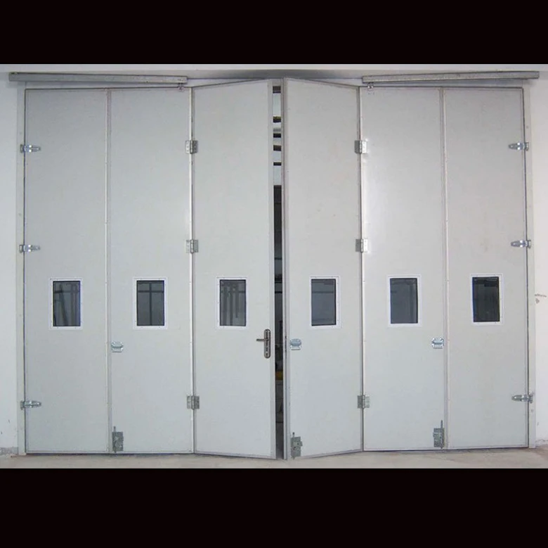 Sectional Folding Door Used in Steel Garage and Workshop