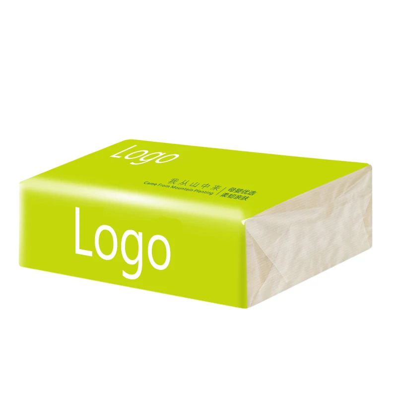 Skin-friendly Feel Facial Tissues Custom Pattern Super Comfortable Bamboo Tissue