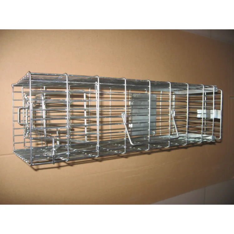 Factory Wholesale Double Door Animal Trap Weasel Cage Trap