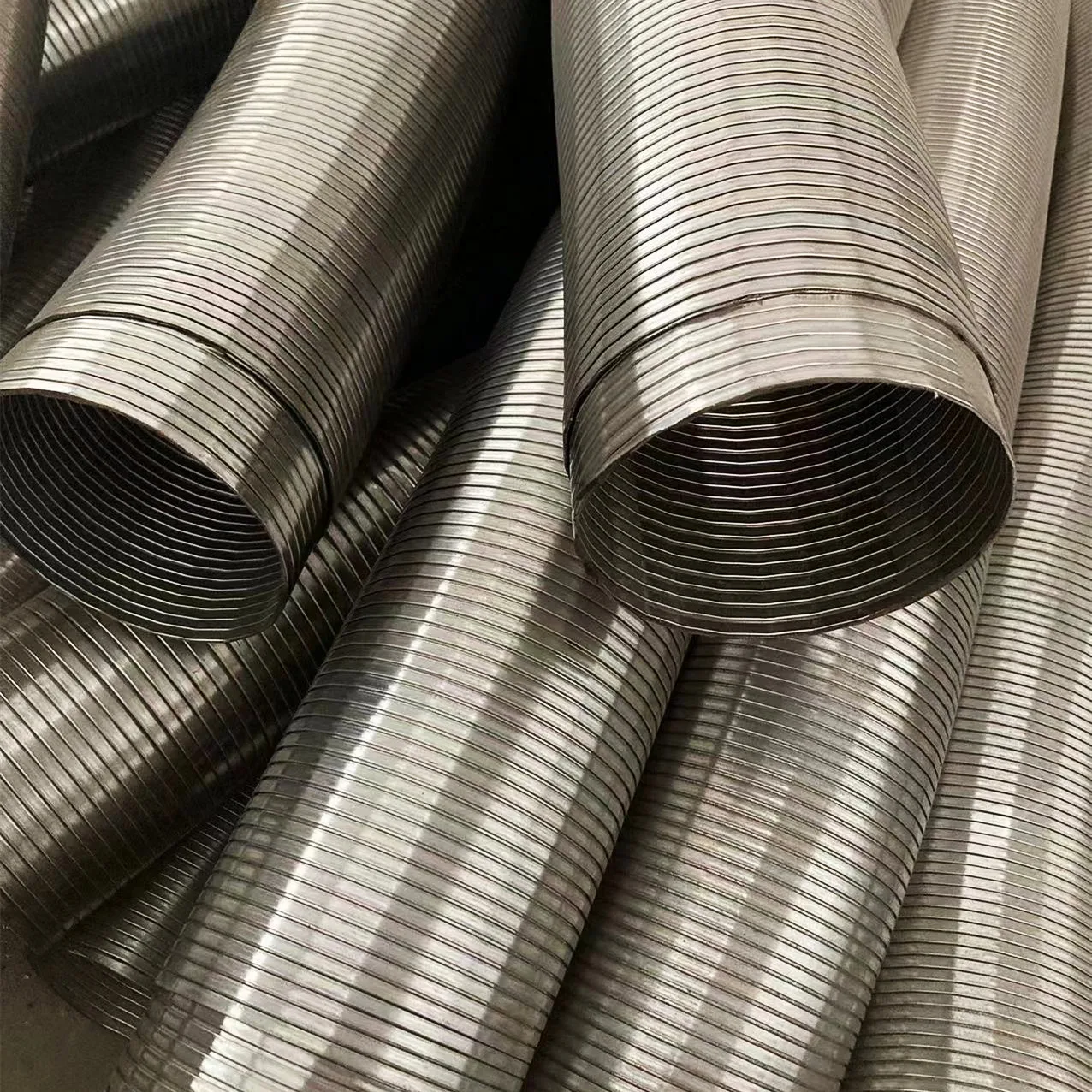 DN38-150 Stainless Steel Interlocking Hose Forming Machine Flexible Exhaust Pipe Interlock Hose Making Machine