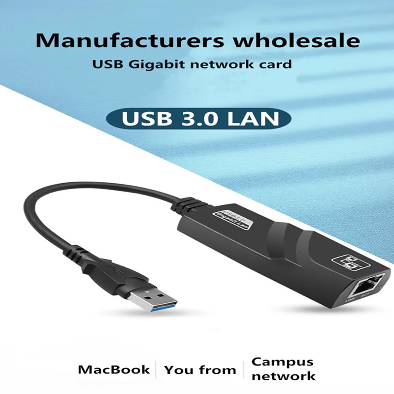 Type c к rj45 gigabit hub вспененный PE usb c к rj45 адаптеру