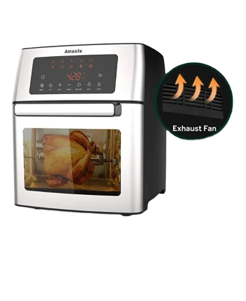 Kitchen Appliance 3L 4L 6L 8L 15L 22L 28L Air Fryer Oven Stainless Steel Oil Free Steam Air Fryer Oven With Digital Screen