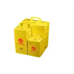 Medical Disposal Paper Board Sharps Container And Safety Box For Discard Used Syrings And Lancet