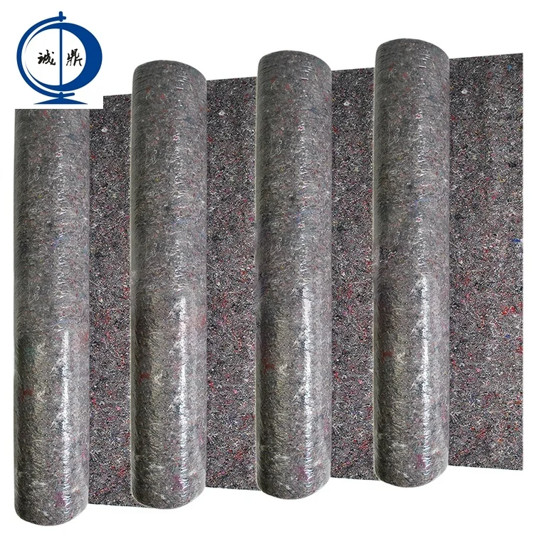 Recycled Polyester Cotton Painter Protection PE Laminated Flooring Felt Sheet Nonwoven Fabric