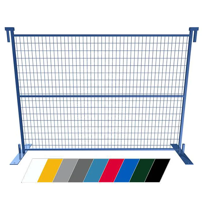 Heavy Duty Galvanized Welded Wire Outdoor Portable Ca Event Metal 6x9.5 Canada Temporary Fence Panel for Construction Site
