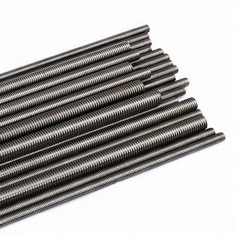 Factory Price Threaded Rods Internally Custom Stainless Steel 304  Full Thread Bar Acme Threaded Rod