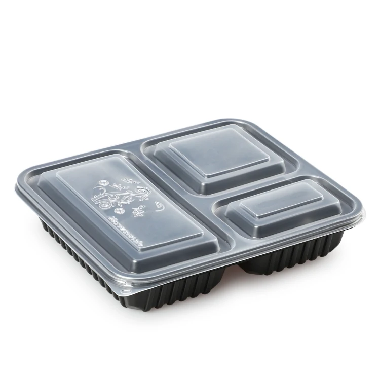 3 compartment bento lunch box