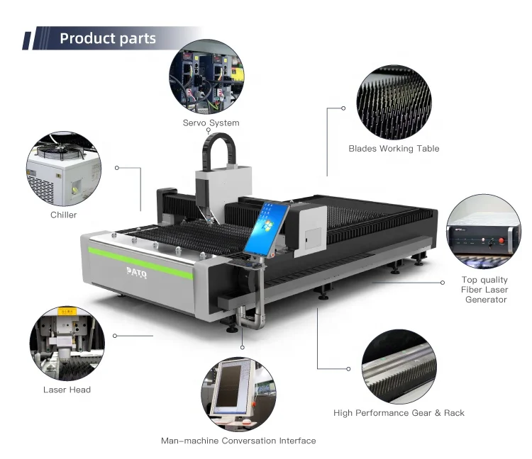 Машина для лазерной резки 3015 4015 1000 Вт Cnc машина волоконной Raycus мощный высокоэффективный