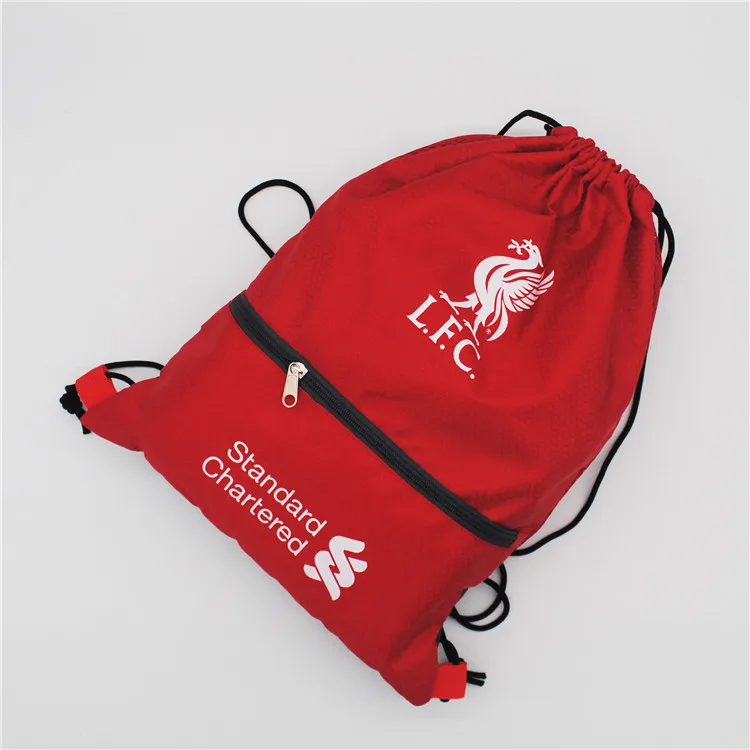 
Custom printed cheap promotion drawstring backpack shoe bag 