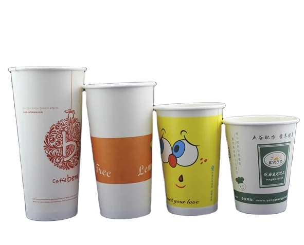 MINGDA бренд горячий напиток упаковка различные бумажные стаканчики