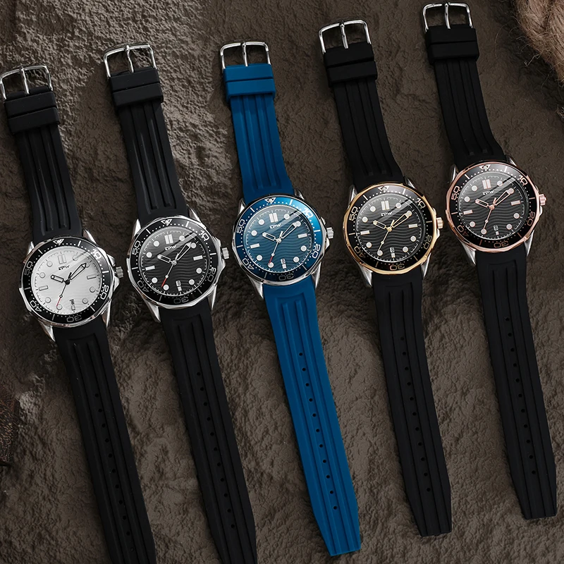 New Silicone Wrist Watches Mens Luxury Wristwatches Customized Personalized Watch Manufacturer