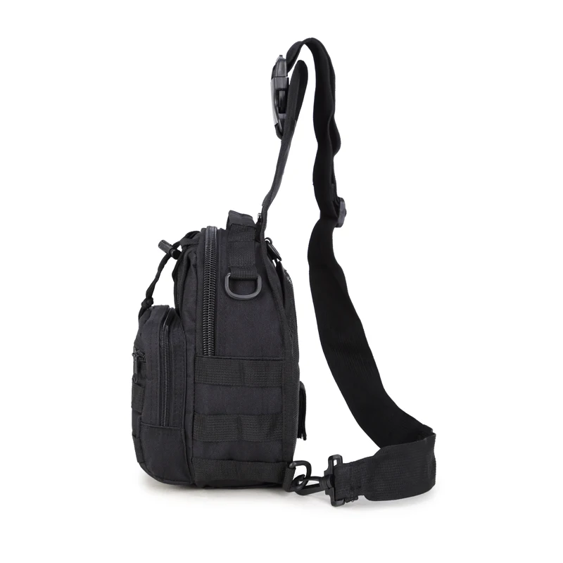 JSH Custom Waterproof Outdoor Chest Sling Bag Shoulder Tactical Crossbody Shoulder Bag Sling Bag For Men/Women