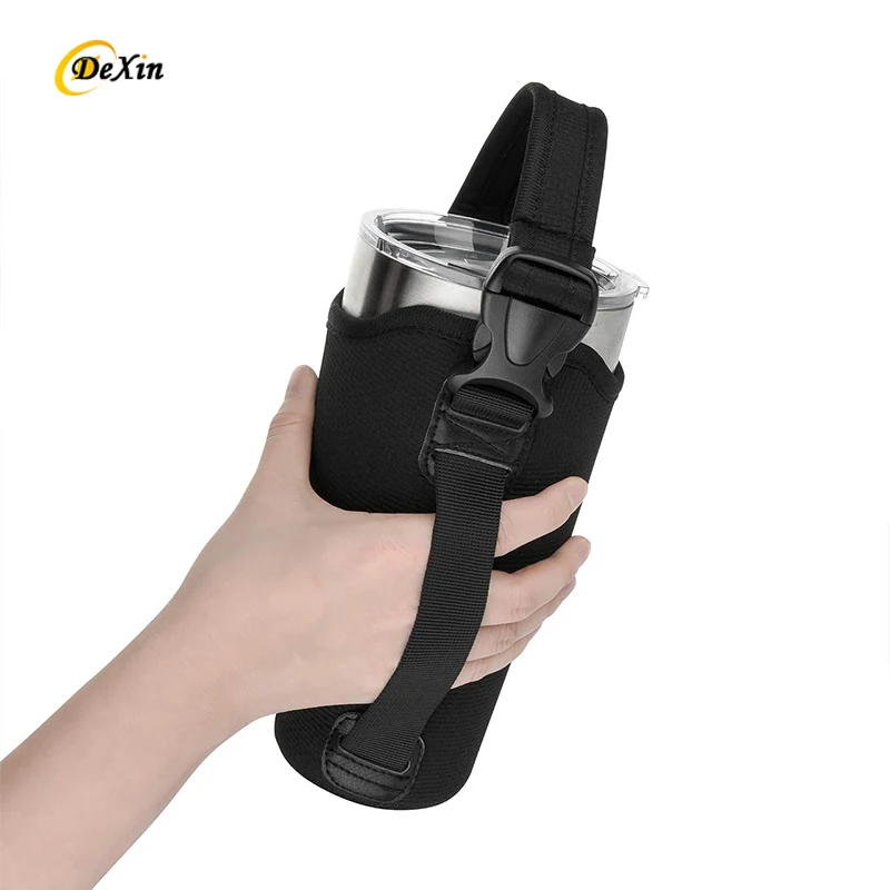Custom Printing Neoprene Ice Coffee Sleeve Waterproof Insulator Cup Sleeve Reusable Cooler Bag Cold Drinks Insulated Cupsleeve