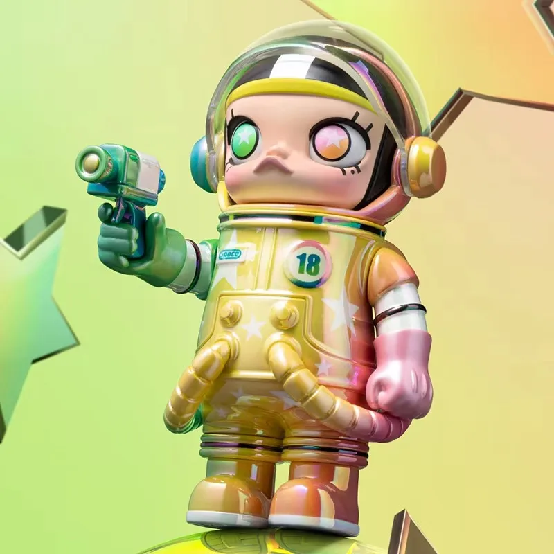 Hot Sale 100% Original MEGA SPACE MOLLY 100% SERIES 3 POP MART Mystery Box POPMART Blind Box Action Figure Cute Toy 1PC/9PCS