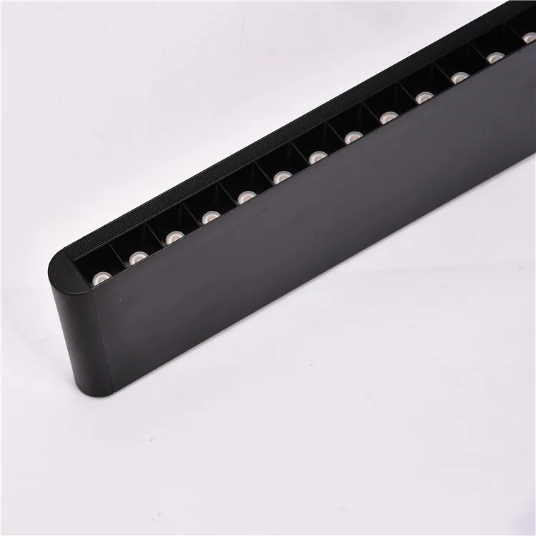 Office Modern Led Lighting Slim Led Batten Lamp Hanging Pendant Strip Line Linear Light