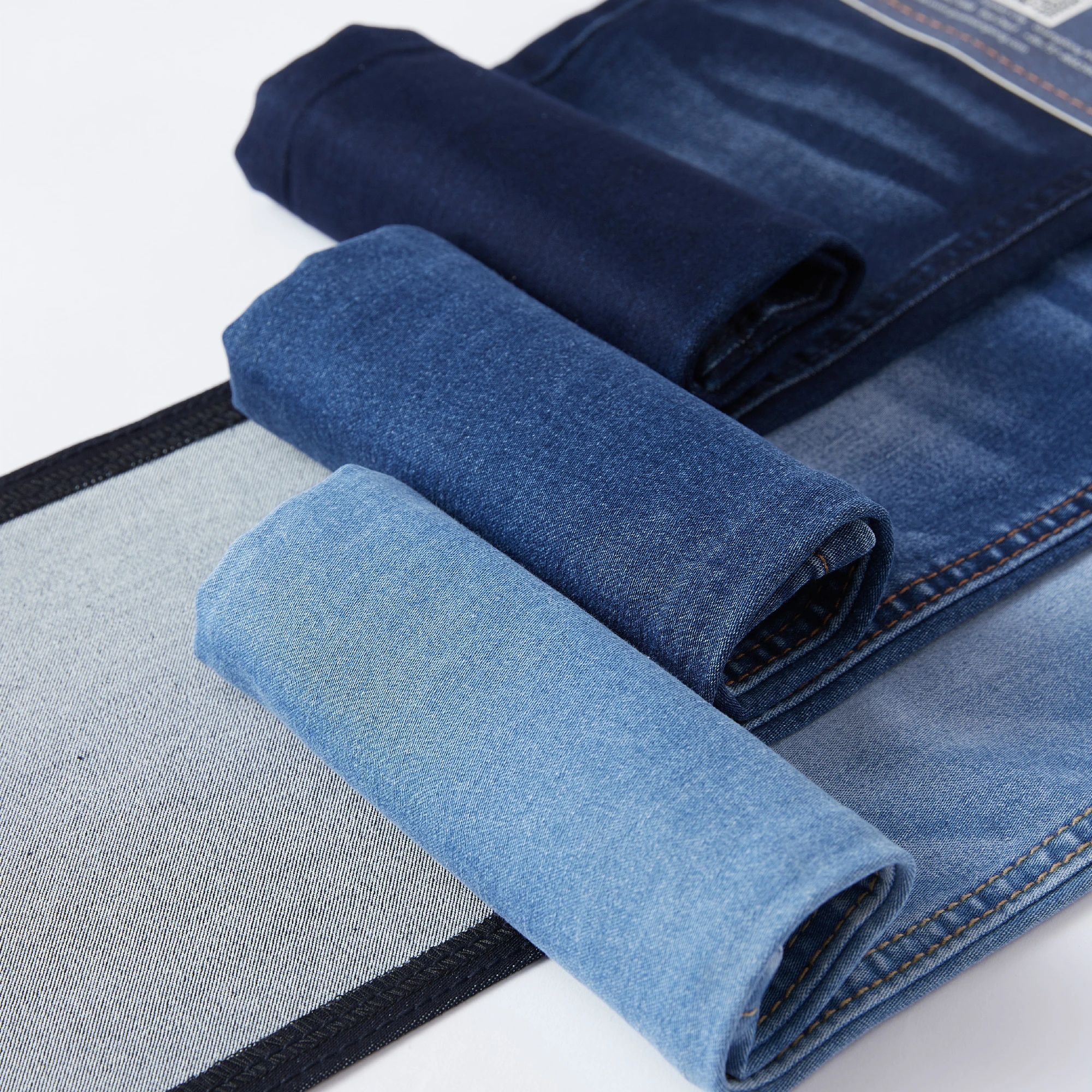 factory price high quality GL6880 fabric dye blue jeans jean fabric wholesale for pants