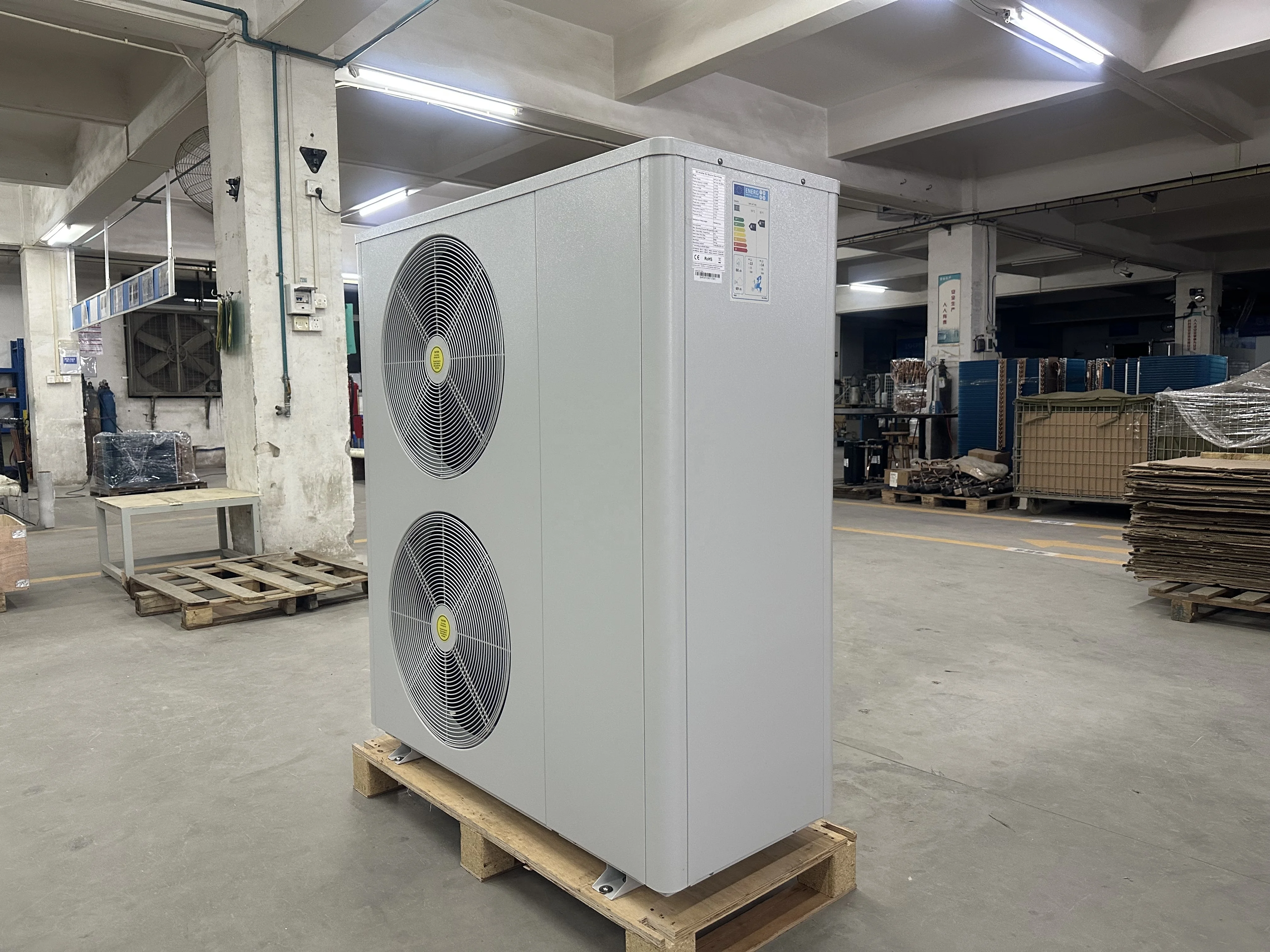 2024 20KW Swimming Pool Heat Pump Pana-sonic Mitsubishi Compressor Water Heater DC inverter R32 monoblock