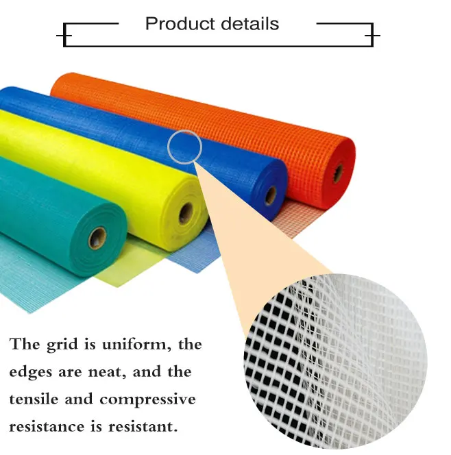 Free Samples Reinforced Fireproof Alkali Resistant Fiberglass Mesh Construction material