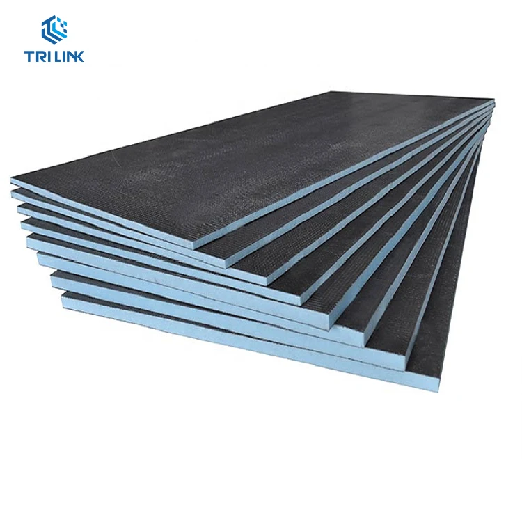 Factory price easy to cut lightweight extruded XPS backer board with fibreglass reinorced