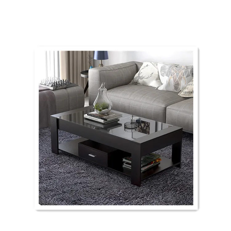 Modern Luxury Wooden Design Living Room Furniture China Factory Wholesale Coffee Table