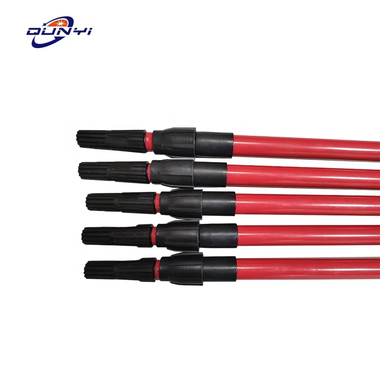 Superior Quality Heavy Duty Diameter 22/25 MM 2 sections Adjustable Telescopic Pole For Wall Paint Roller Brush