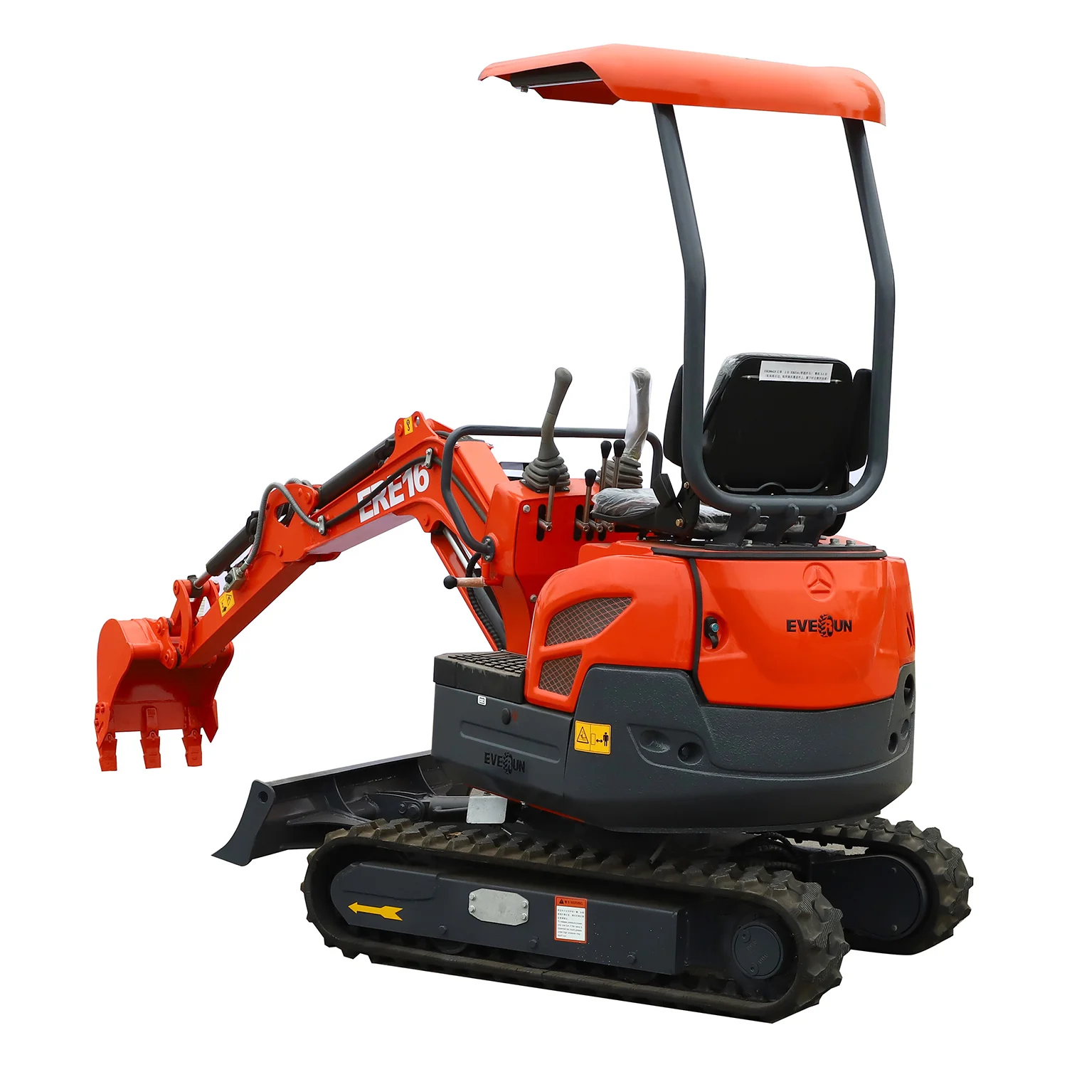 EVERUN CE сертификация 1600 кг ERE16 небольшой сельскохозяйственный экскаватор садовый мини-экскаватор