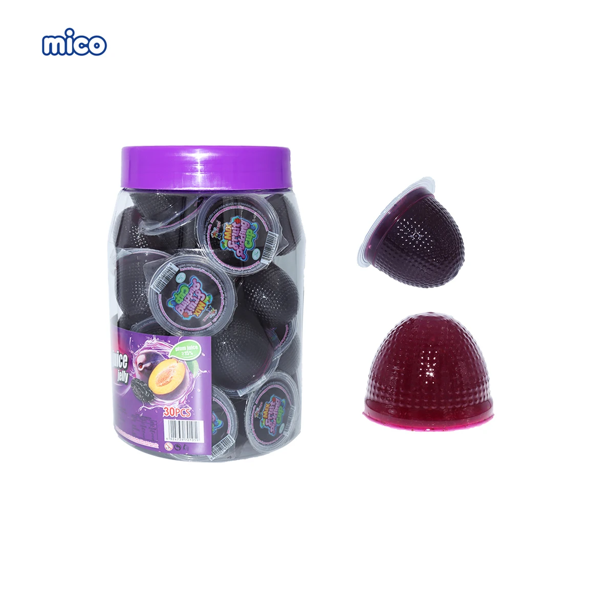 FRUIT FLAVOR STRAWBERRY SHAPE  PUDDING SWEET JELLY