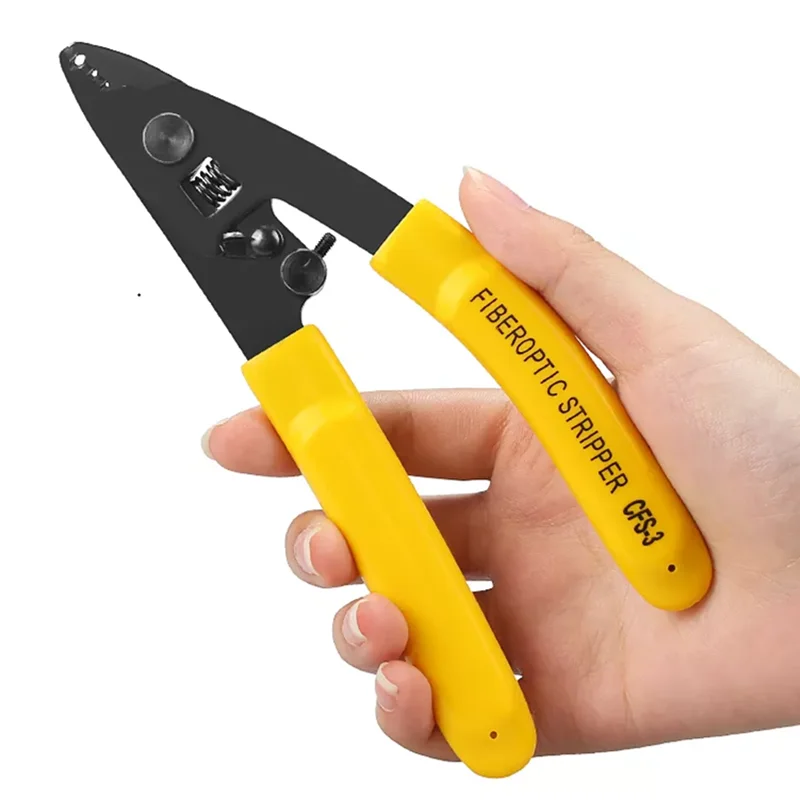 Factory price CFS-3 miller fiber optic cable stripper 3 holes optical fiber wire strippers