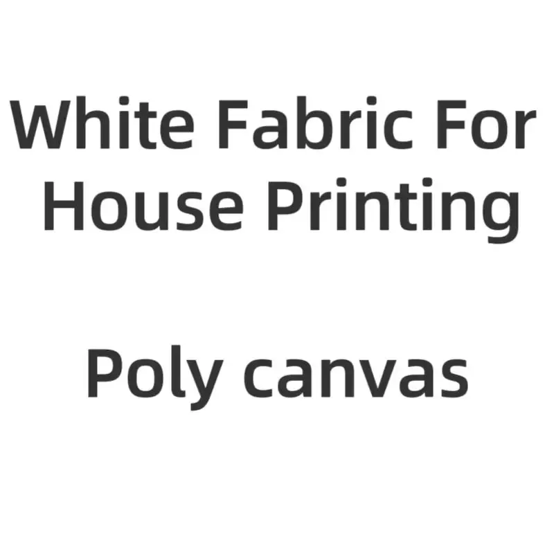 White Color Swim Fabric For House Printing